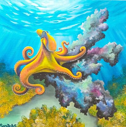 Universal Ink - a Paint Artowrk by SaraDe Art